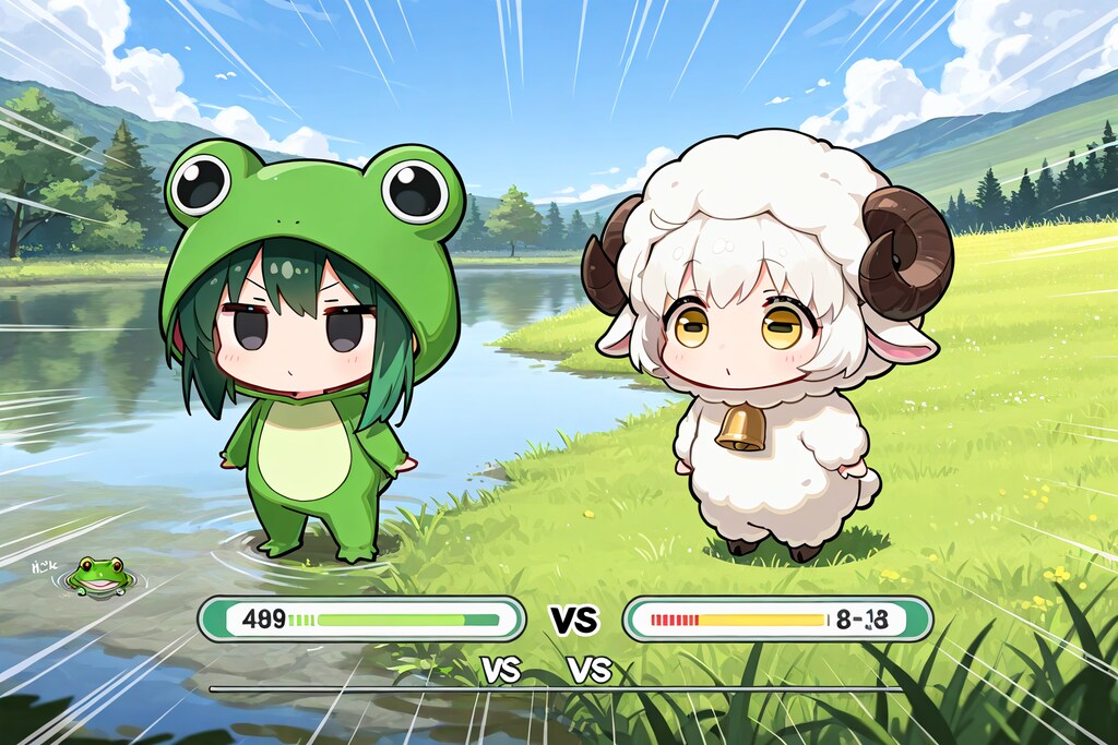 ６月６日はひつじの日、かえるの日