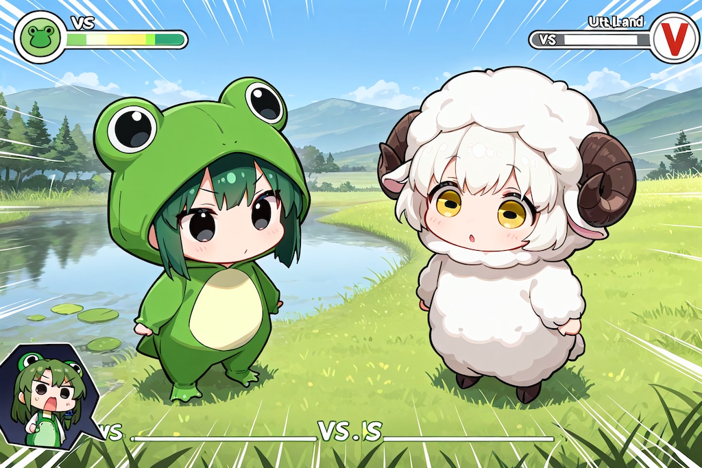 ６月６日はひつじの日、かえるの日