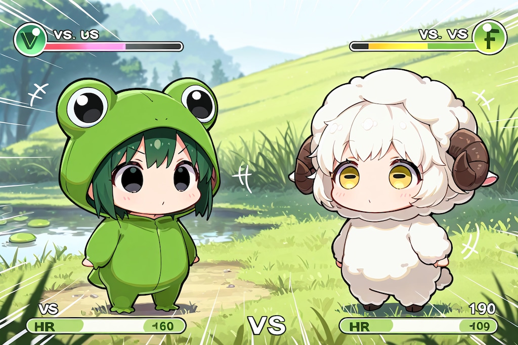 ６月６日はひつじの日、かえるの日