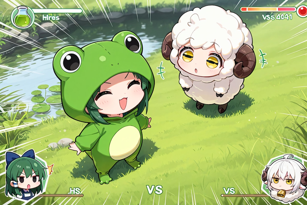 ６月６日はひつじの日、かえるの日