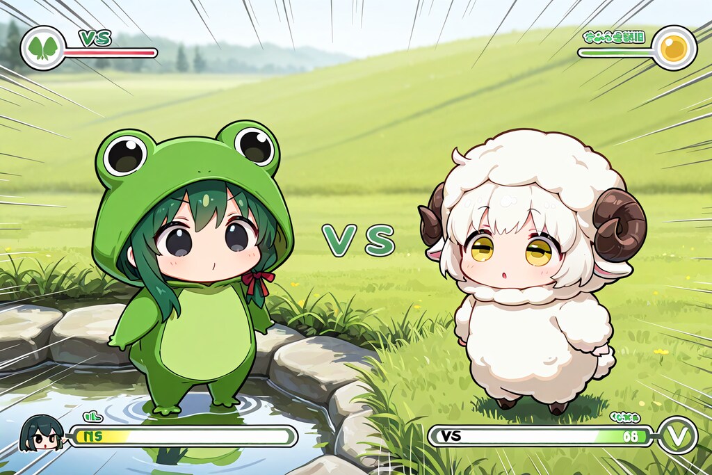 ６月６日はひつじの日、かえるの日