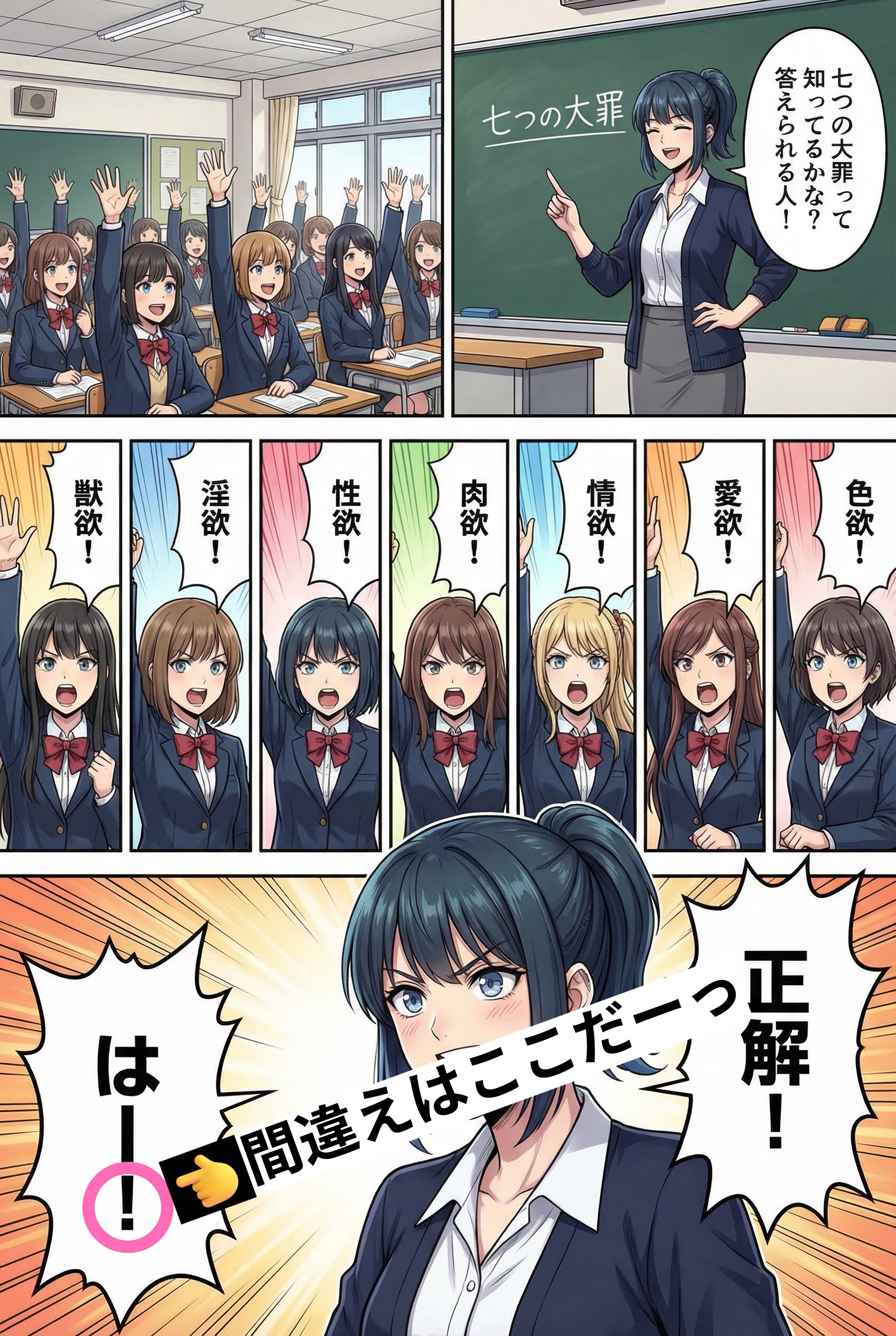 [問題に解答]７つの大罪