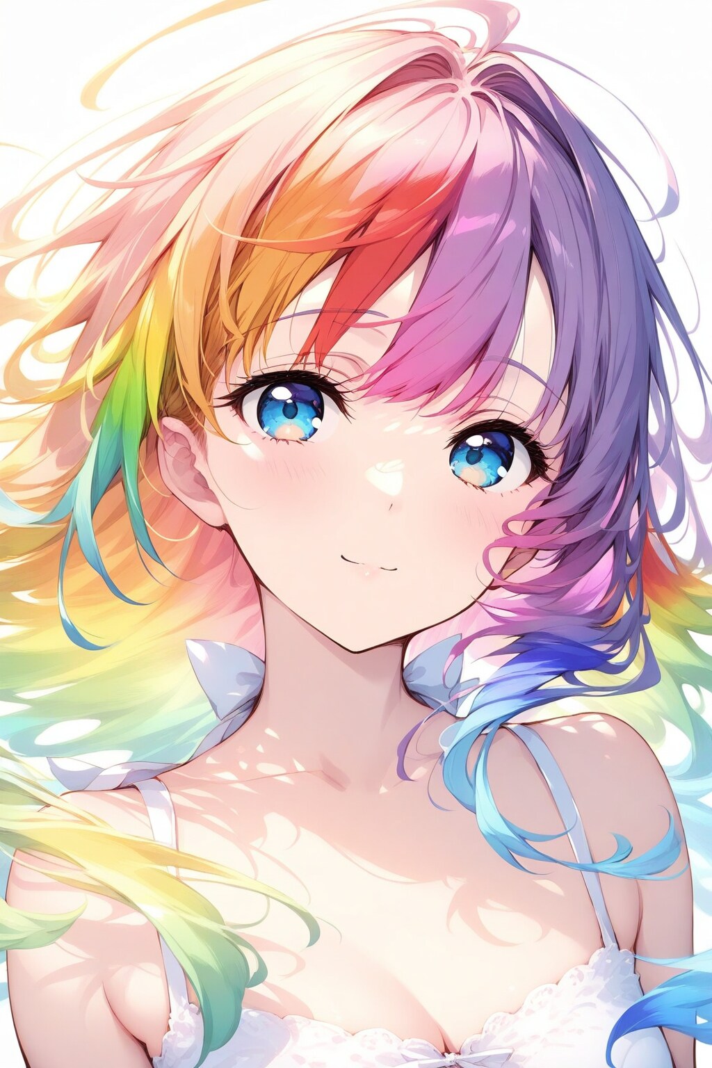 レインボーヘア。