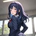 教室内に強い風が吹き込んだ 6枚目