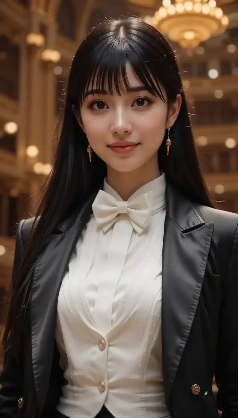 リアルタキシード女子