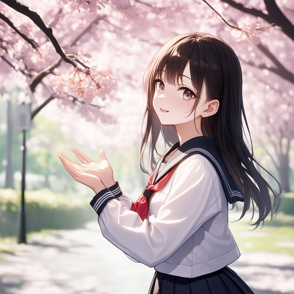 ４月の花　桜 (ソメイヨシノ)
