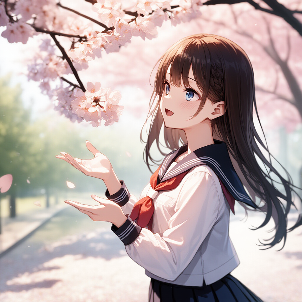 ４月の花　桜 (ソメイヨシノ)