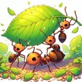 ハキリアリの暮らし 2枚目
