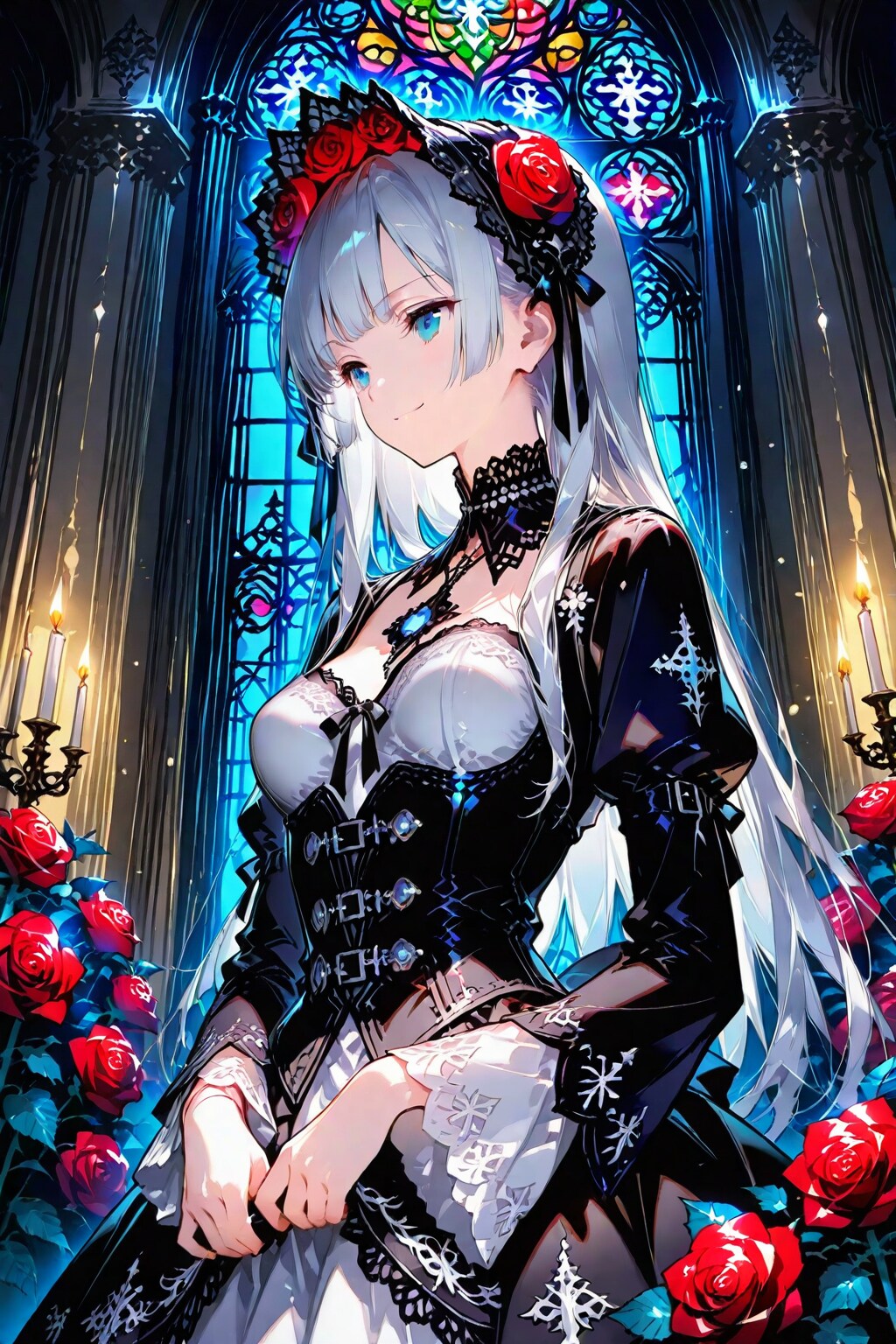 漆黒のポージング・ドール | の人気AIイラスト・グラビア