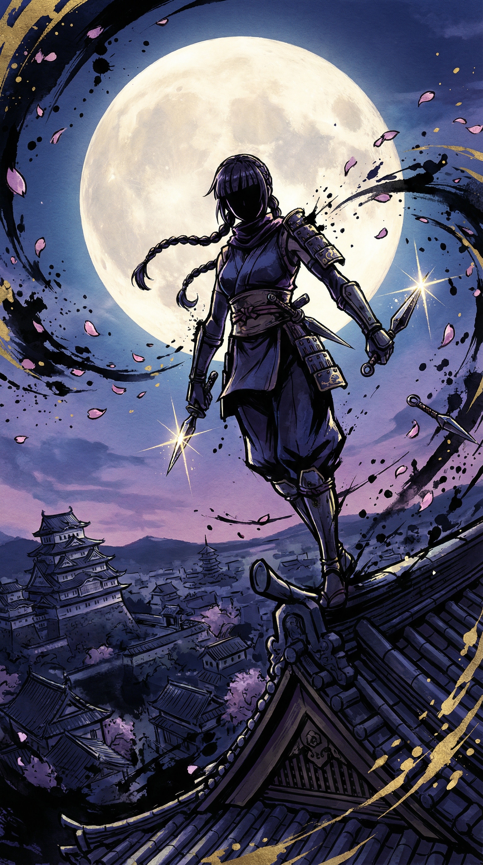 くノ一ガール #02 | の人気AIイラスト・グラビア