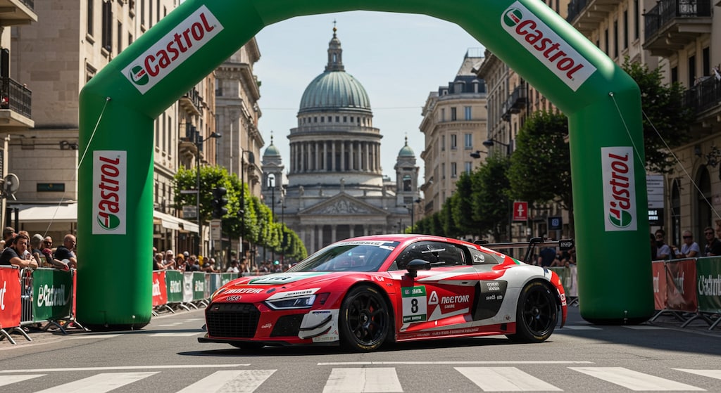 カストロールアウディレーシングカー