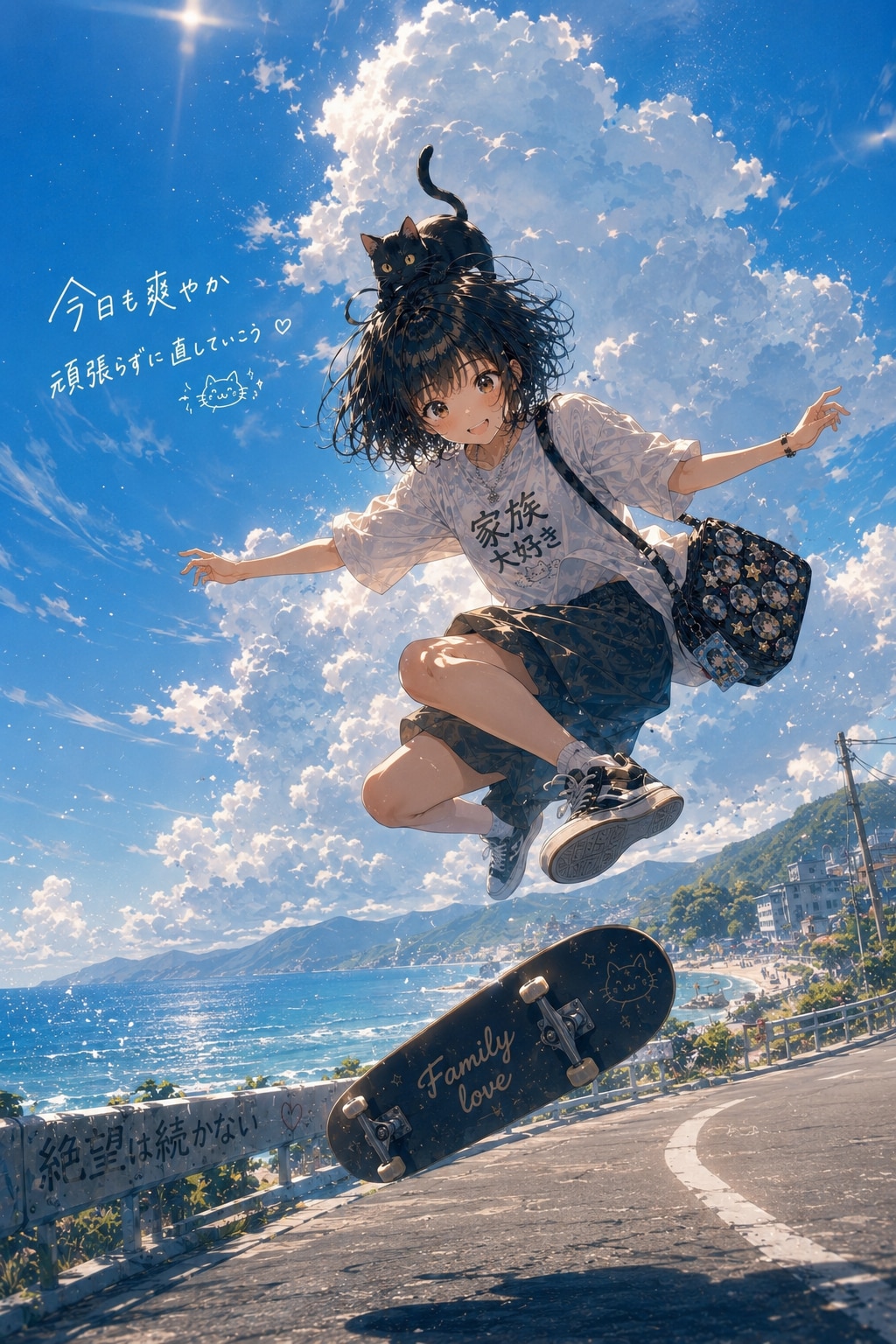 今日も前向き