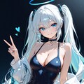 極限的壱文字描写「v」 4枚目