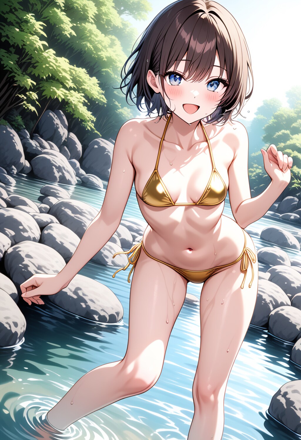ゴールドビキニ