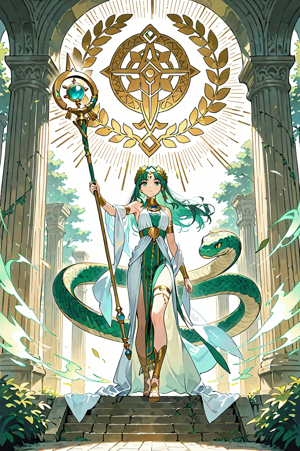 💧古代龍の魔法少女ピュートーン【星霜を紡ぐ神託者（オラクル・ウィーバー）】🐍