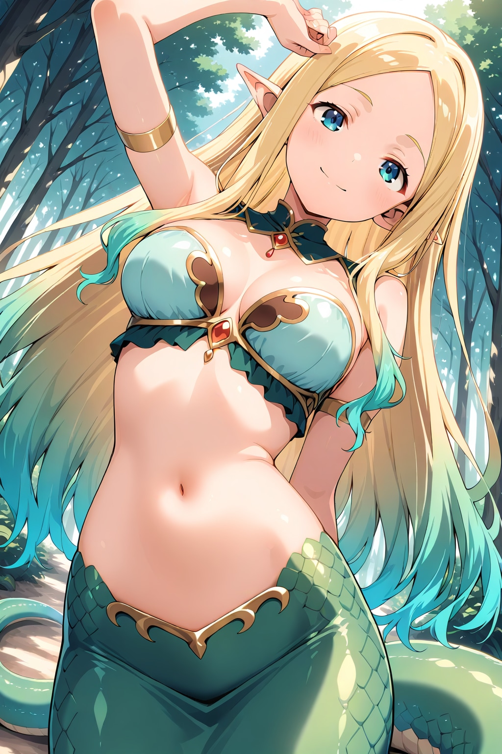 ラミアの女の子