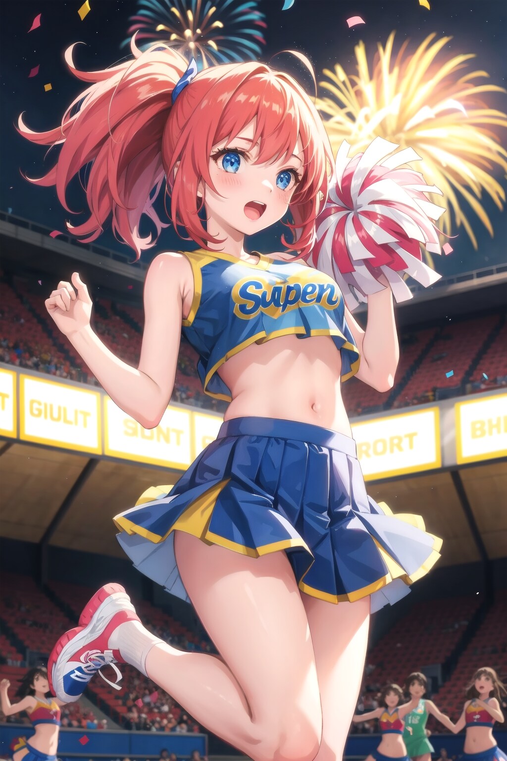 美少女チアガール