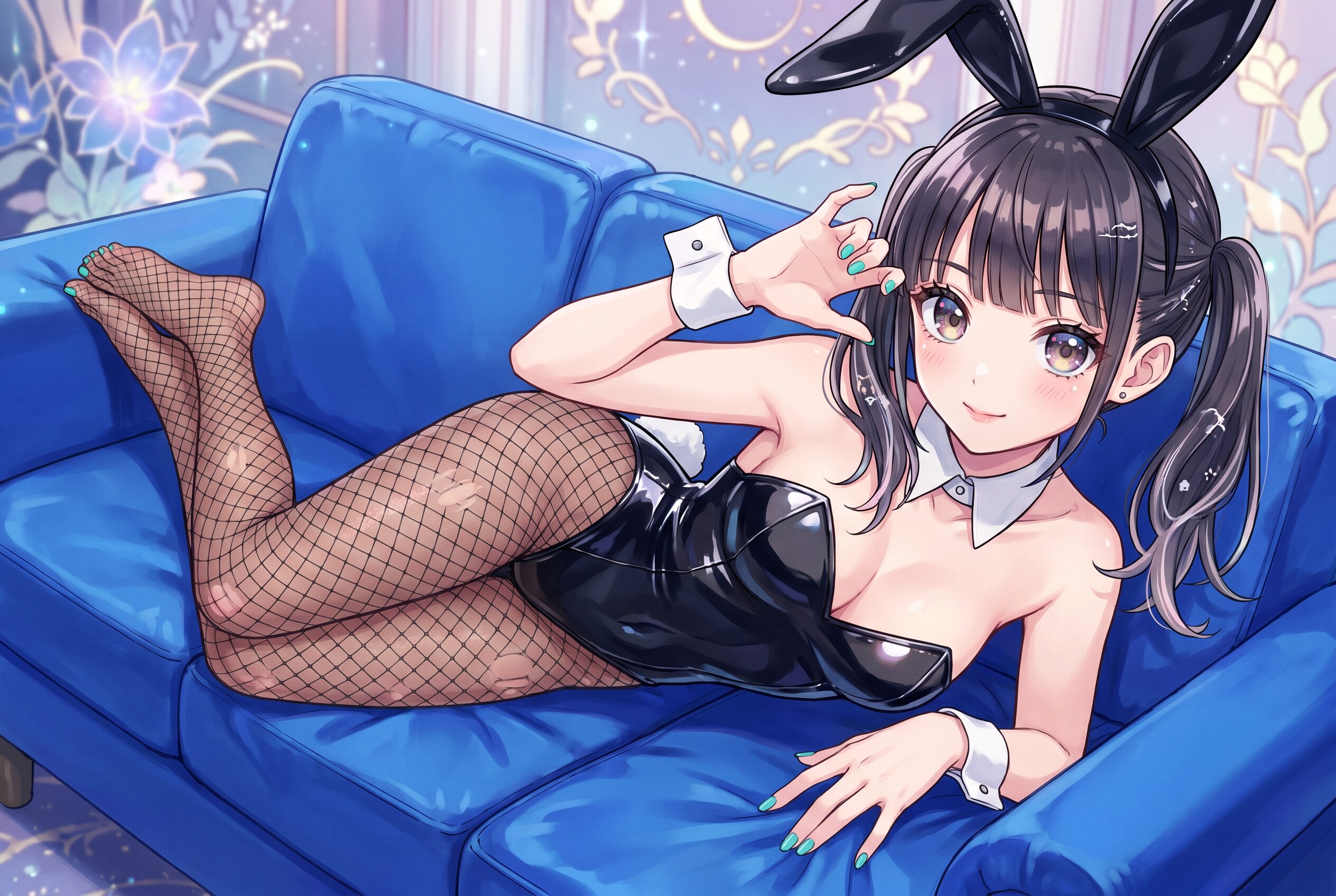 蒼絨の兔憩