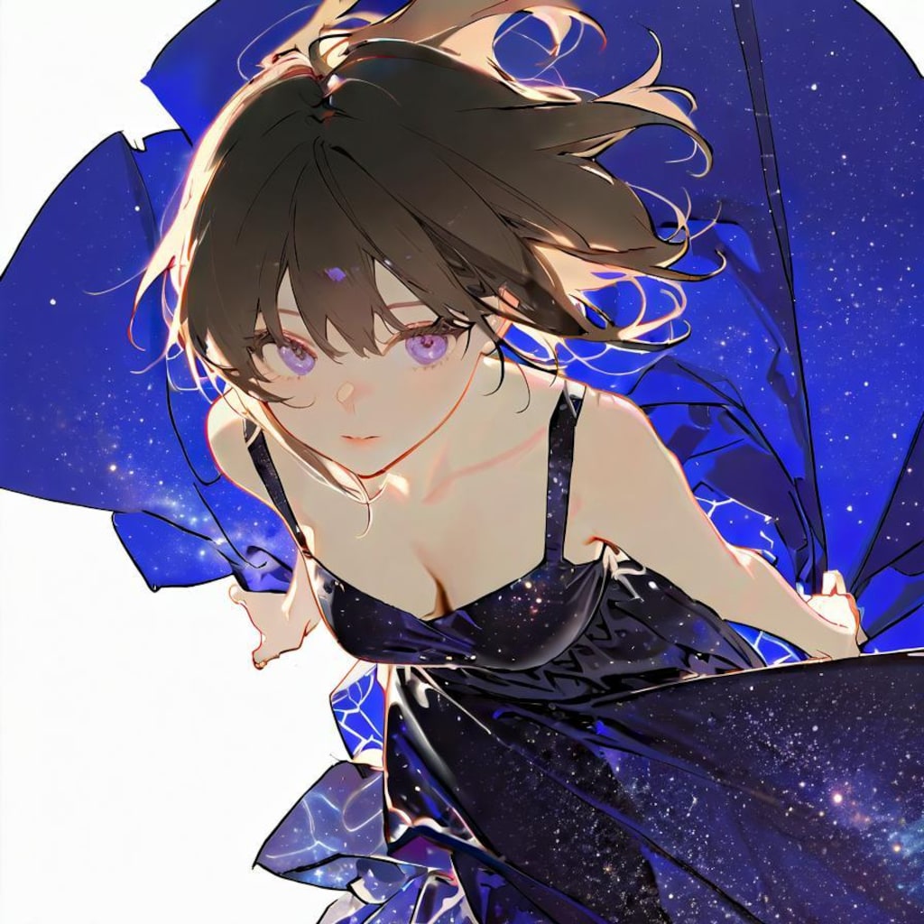 Spellai GIRL Wearing the Milky Sky