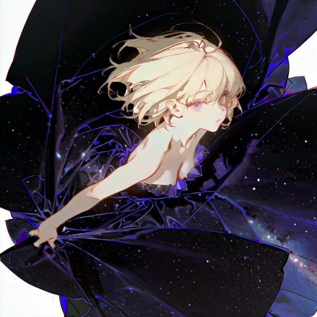 Spellai GIRL Wearing the Milky Sky