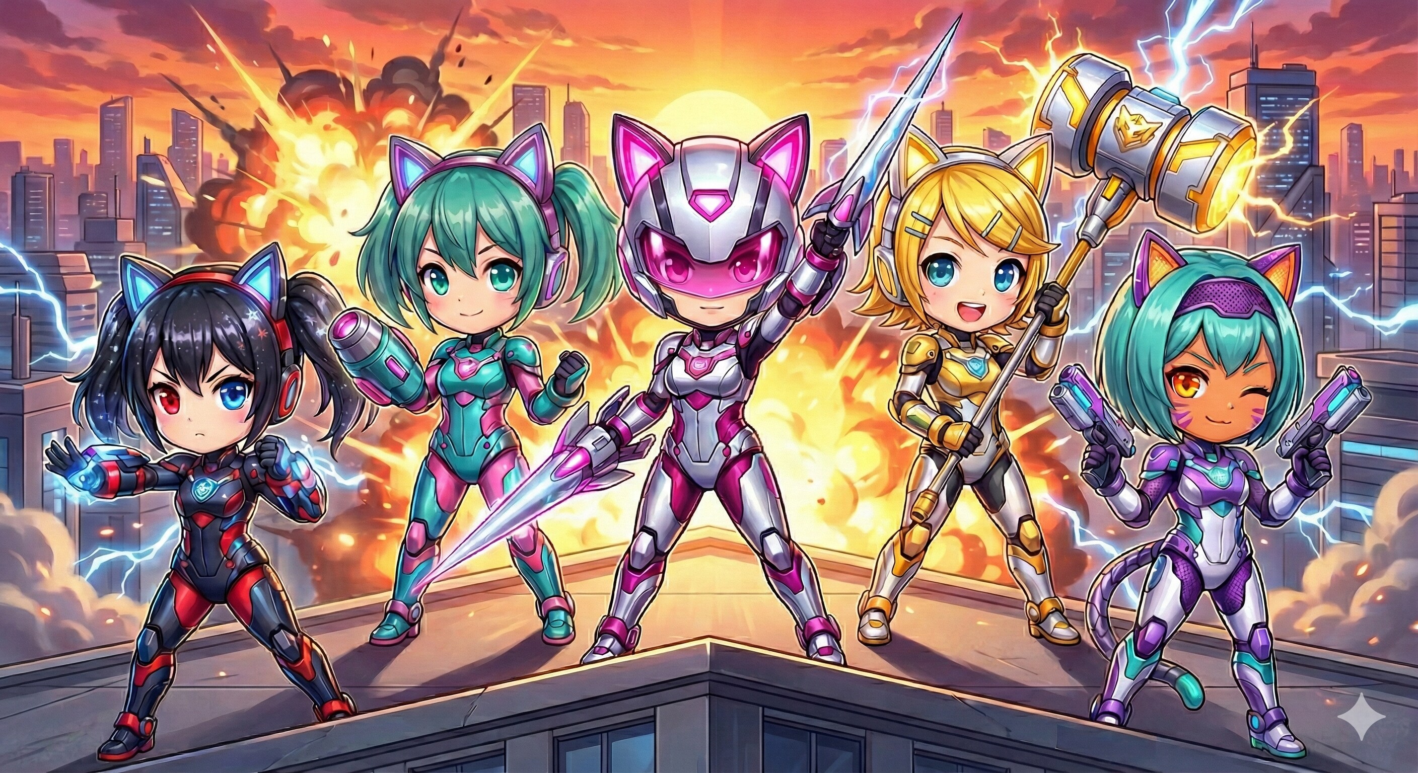 ケモミミ戦隊💥