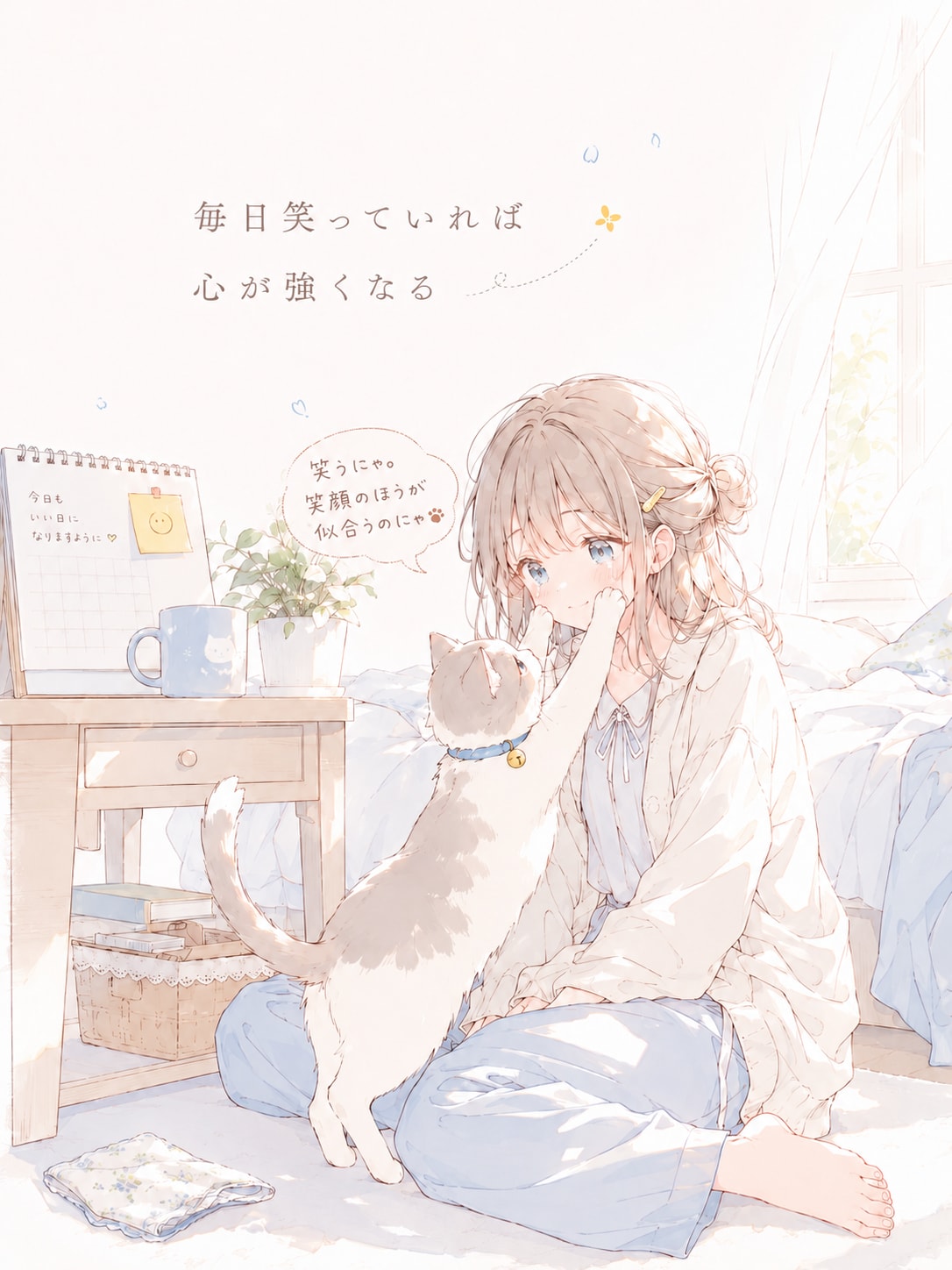笑うにゃ、きっと大丈夫