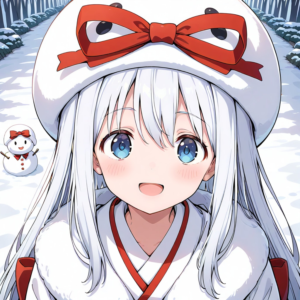 小さな雪女さん | の人気AIイラスト・グラビア