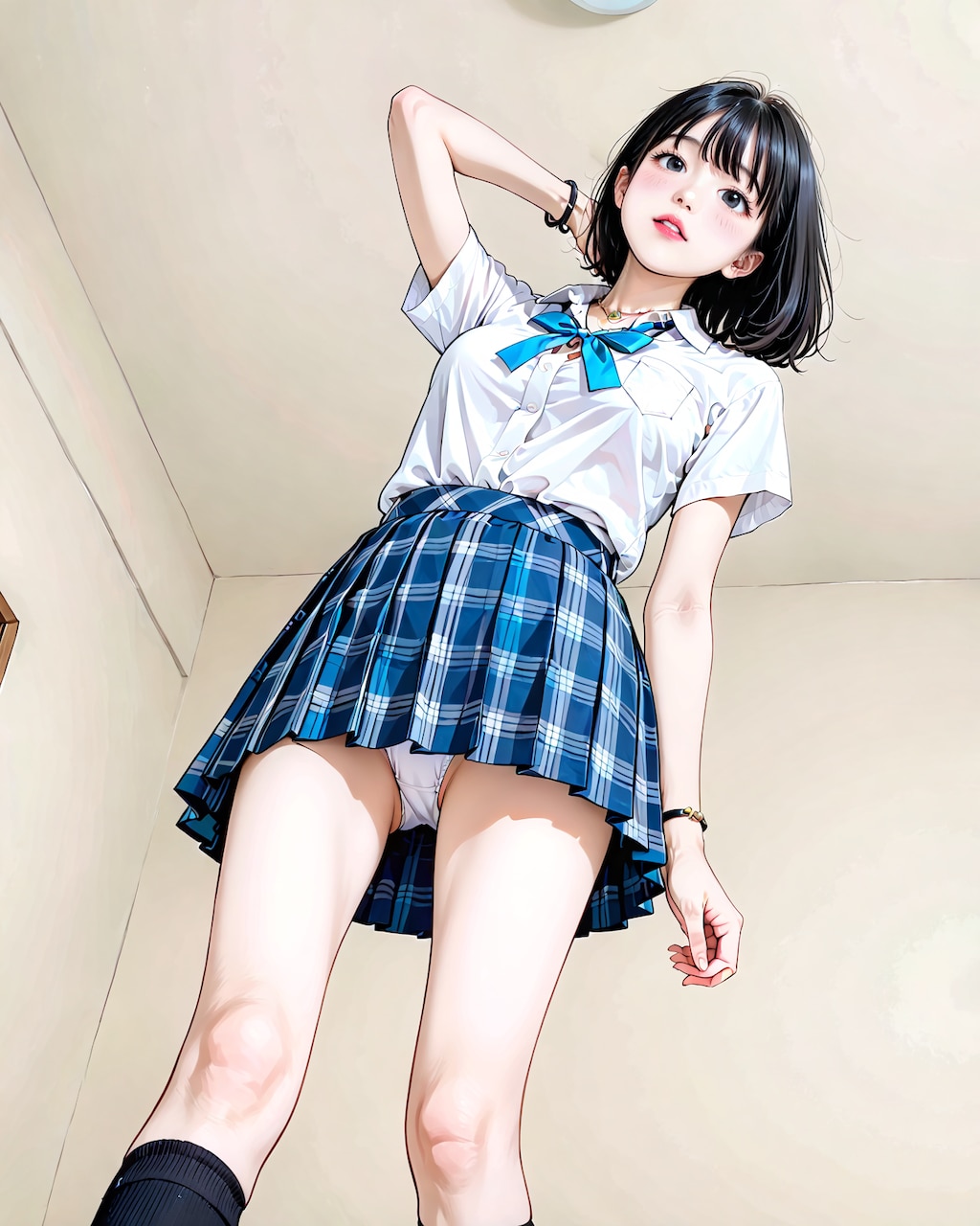 ローアングルパンチラガスキ