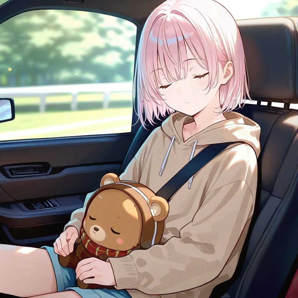 てっちゃん　お眠り中