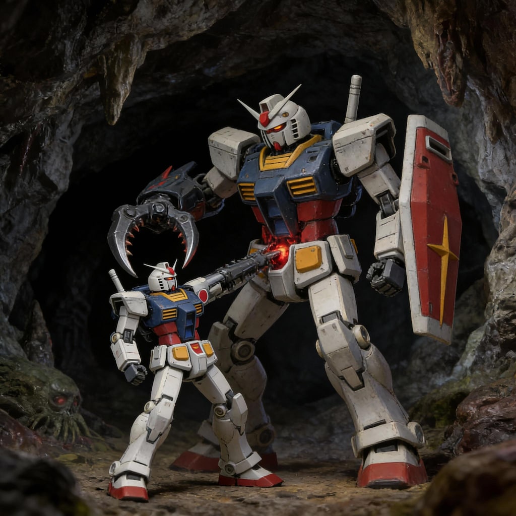 ジャブローでの戦い再現チャレンジ