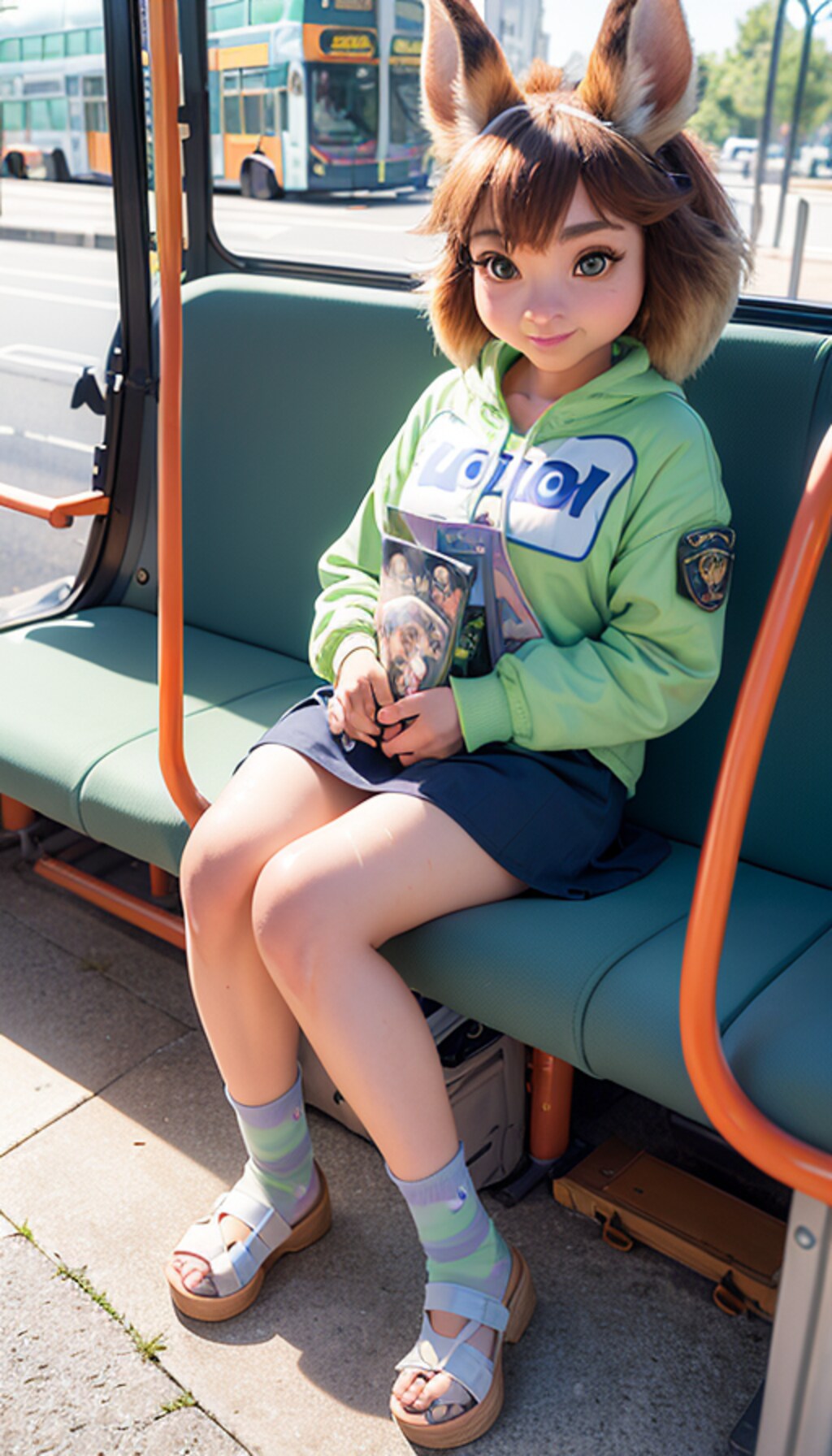 ケモミミLV00～LV10までの変化