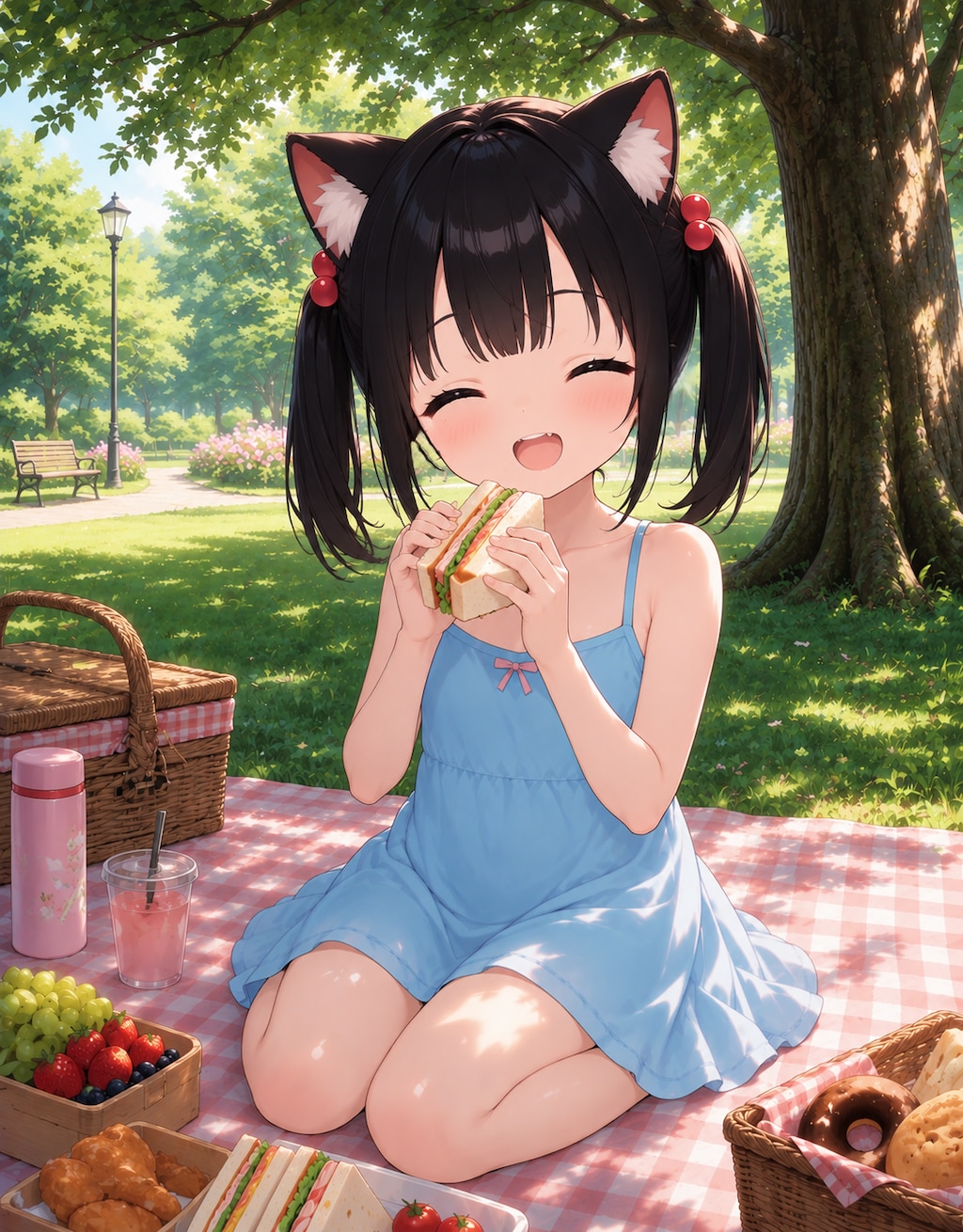 猫耳のピクニック