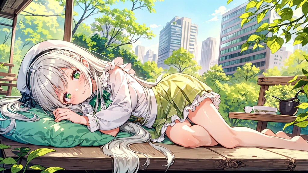 休みましょう