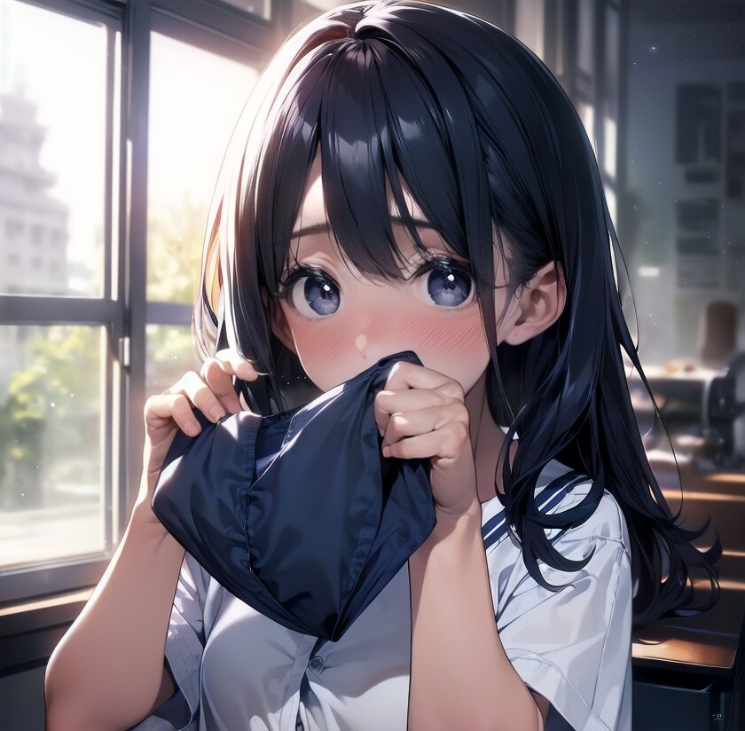 先輩のブルマ