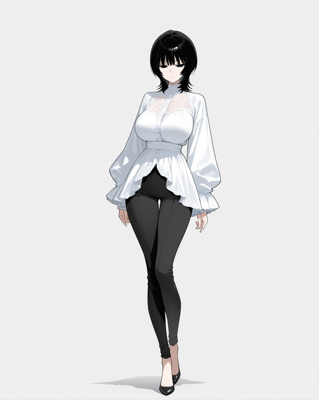 へー…こういう服好きなんだ | の人気AIイラスト・グラビア