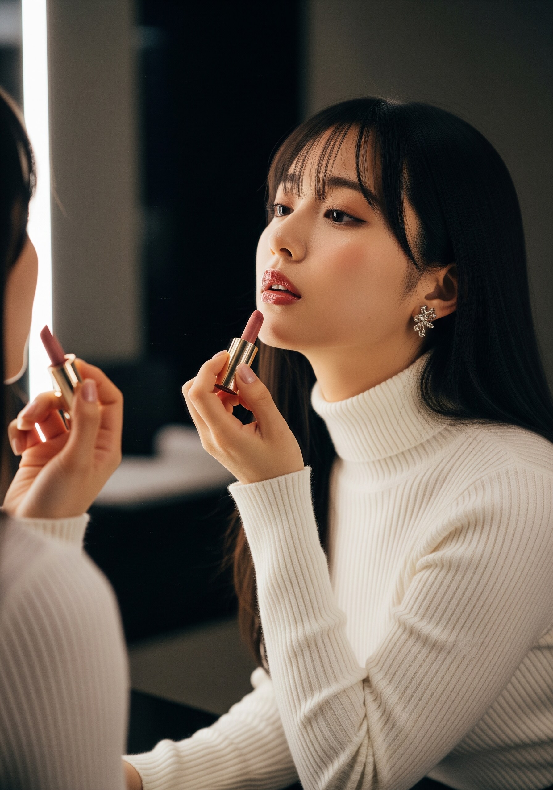 女子アナのメイク