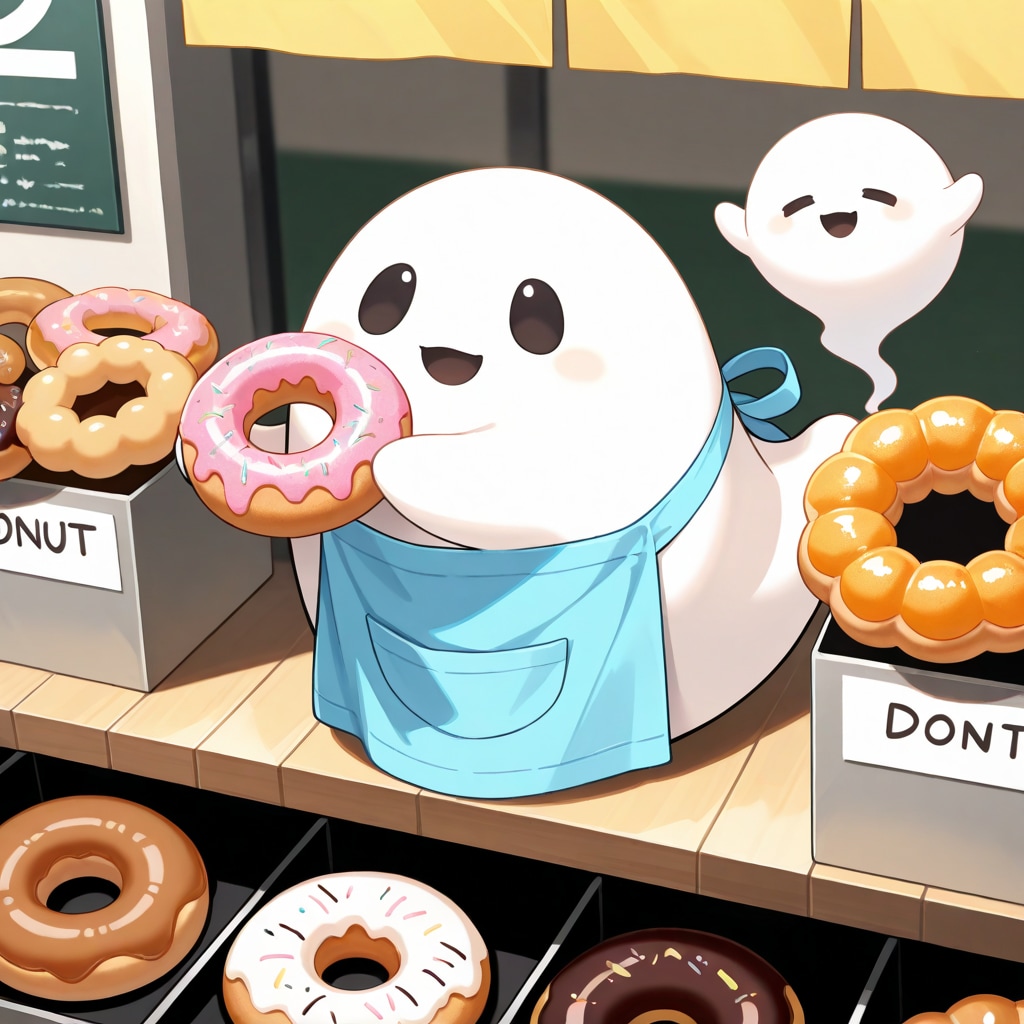 ドーナツ屋お化けさん