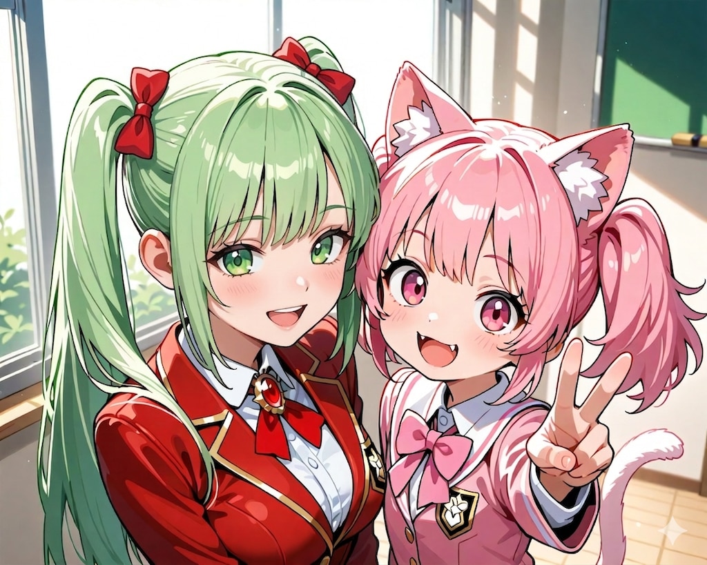 あおいちゃんとねこちゃん！！