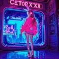 pink bunny 3枚目