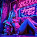 pink bunny 2枚目