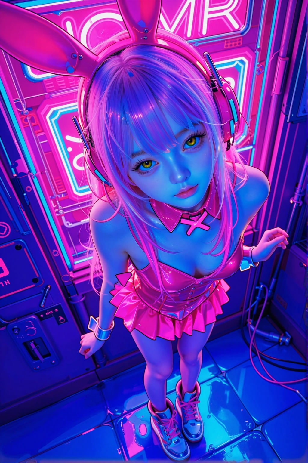 pink bunny
