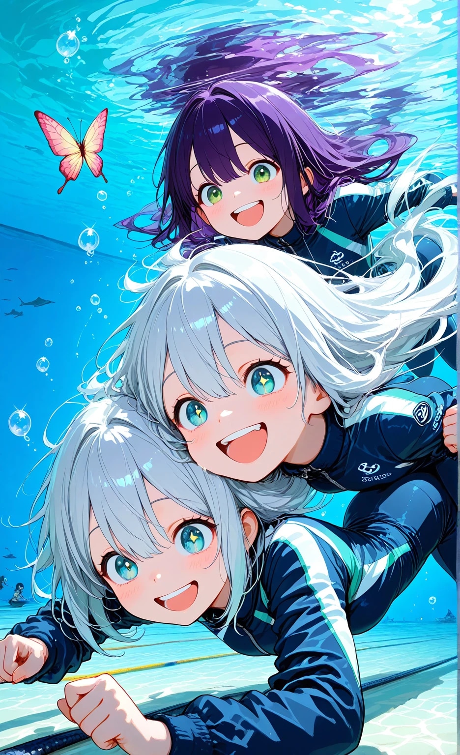 素潜り | の人気AIイラスト・グラビア