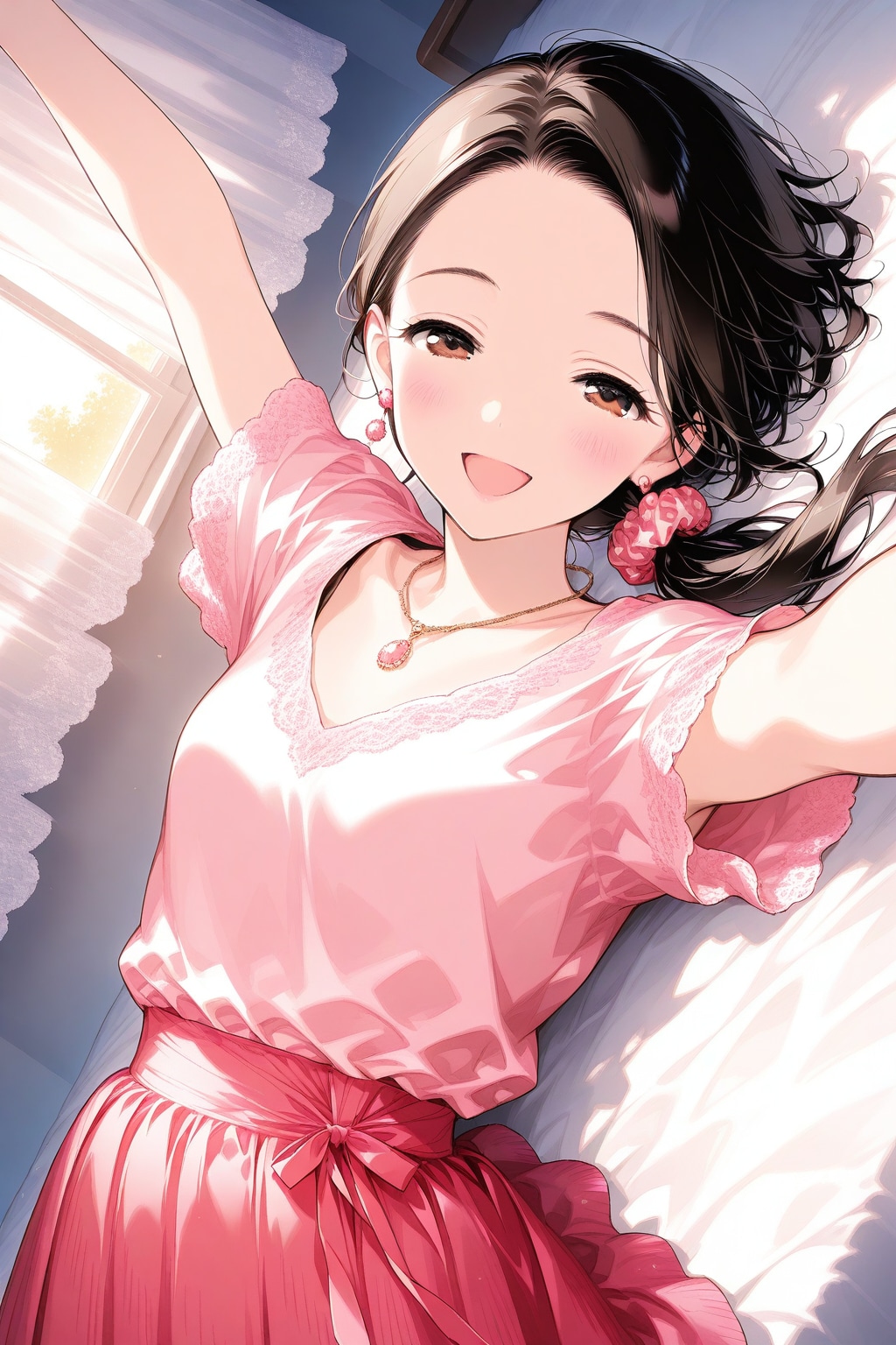 ベッド一番乗り〜な妻✨