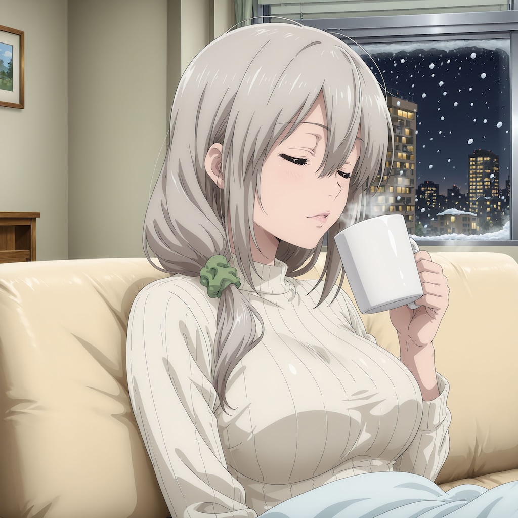 冬のリビング(ヽ''ω`)