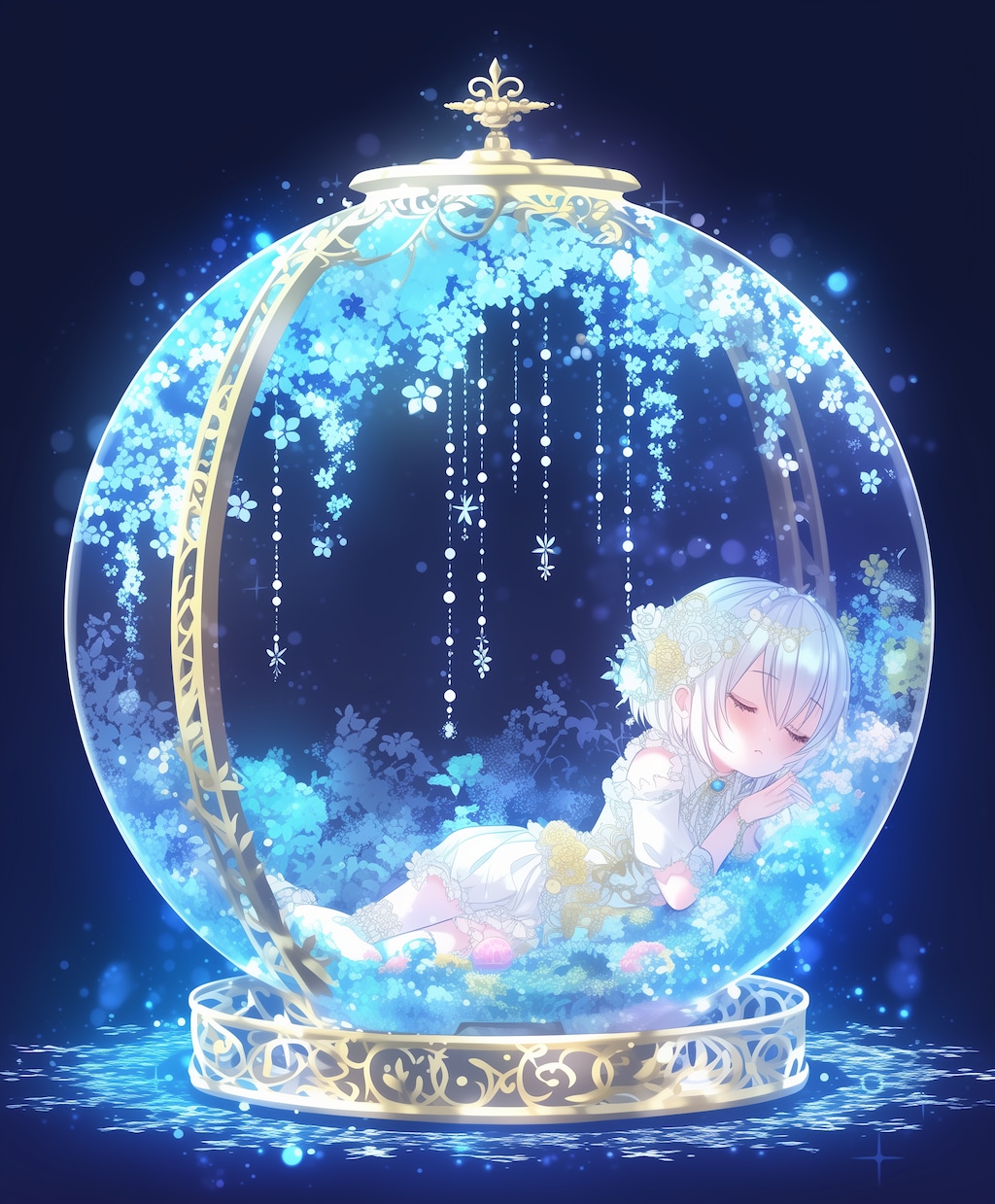 冬と夏のクリスタル