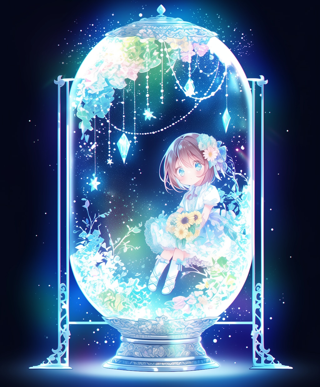 冬と夏のクリスタル