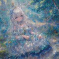 水の国のお姫様（油絵風） 4枚目