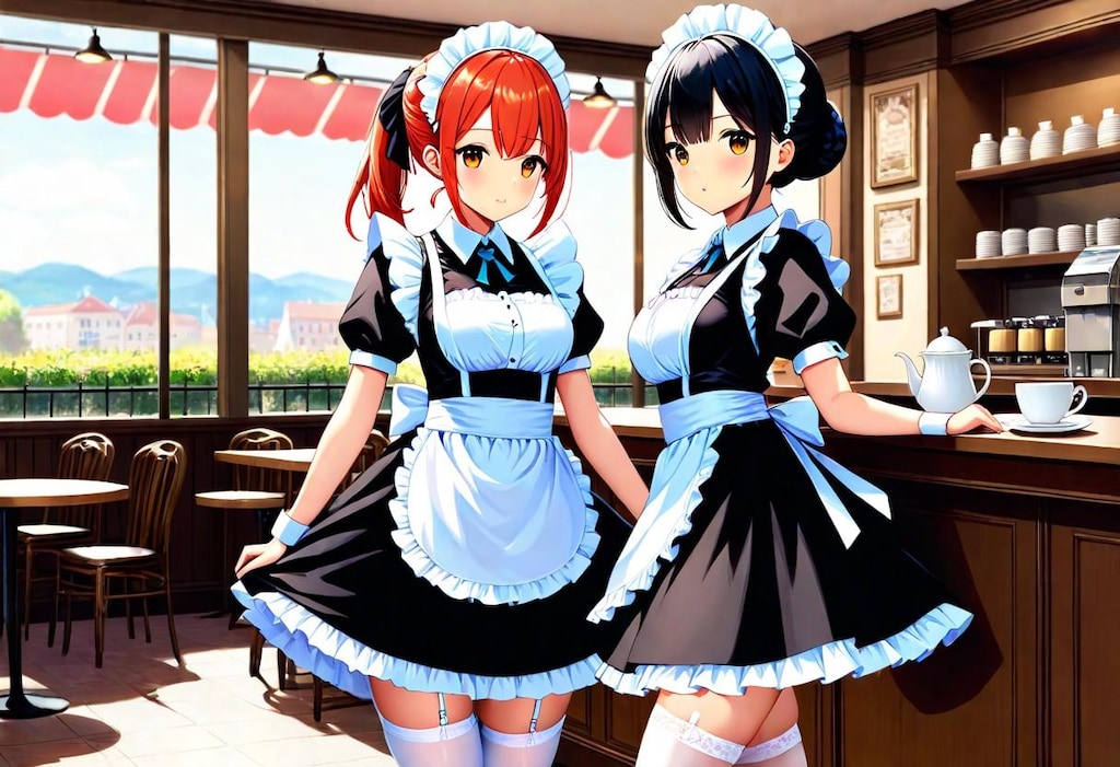 メイドカフェの風景