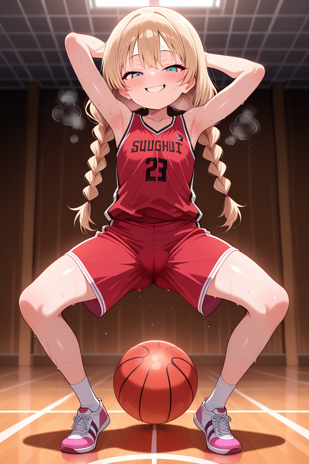 メスガキ　バスケユニフォーム
