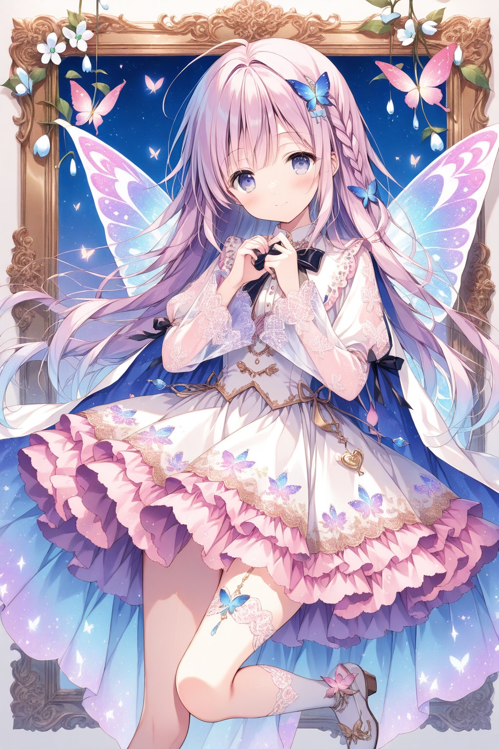 絵画に住まう蝶